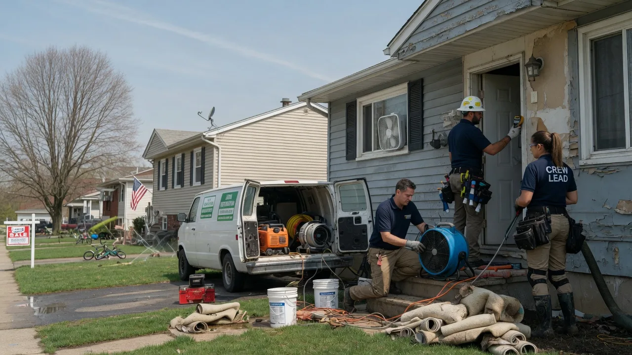 Flood Cleanup in Bushnell, IL near me